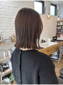 グレージュボブ