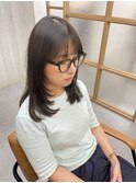 レイヤーカット　マットオリーブ