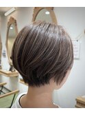 大人可愛い丸みショート♪