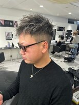 メンズサロン キング 梅田店(Men’s salon K!ng)&nbsp;波巻きツイストスパイラルパーマ/フェザーパーマ/眉毛/メンズ