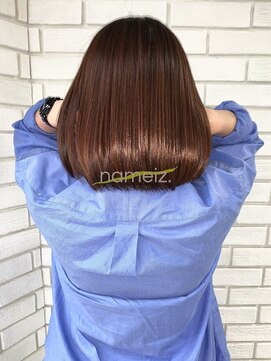 ネイミーズ 横浜関内(nameiz.) 【独自.髪質改善】AL酸熱トリートメント.ブローアウトリバイブ12