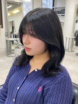 クレム 博多駅店(ChLem)&nbsp;顔周りカット　カラー　くびれ巻き