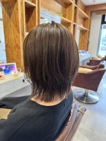 アドラーブル 駅南店(adorable)&nbsp;20代30代大人ショートボブｘ小顔ウルフカット丸みショート