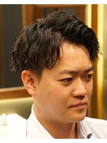 銀座 シノ(shino) ツイストスパイラル×ニュアンスパーマ×ビジネスカジュアル