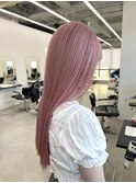 【LINOET 名古屋】浅木セレナ ピンクベージュ