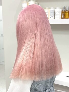 ベレーザシェルト(Beleza scelto) 13488ブリーチ＆ダブルカラー韓国レイヤーラベンダーピンク