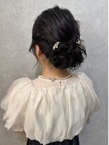 ウィスプ 赤羽店(wisp) ふわもこシニヨン♪*。