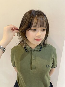 レジナヴィータ 栄(Reginavita) 前髪インナーイヤリングカラー