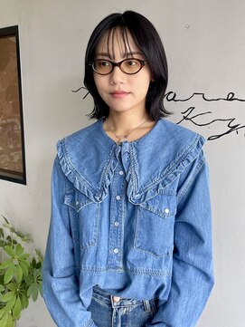 ロカリタ キョウト 千本丸太町店(ROCAReTA kyoto) くびれボブ