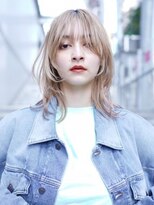 ギークス(GEEKS)&nbsp;【GEEKS渋谷】ハッシュカット/ミルクティー/冬カラー/ネオウルフ