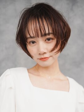 マノ 千歳烏山(MaNO) 〈m10〉大人ショートハイライト髪質改善キッズカット前髪30代40