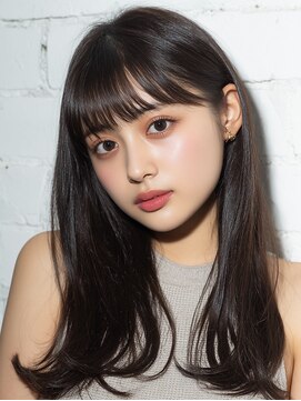 リンクミリ(Link mili) 黒髪小顔カット/髪質改善/縮毛矯正