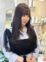 ジーナ 天神(Zina)&nbsp;韓国ヘア/レイヤーカット/顔周りカット/ザクザクレイヤー