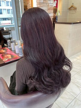 ルページ 千葉(lpage) 髪質改善/顔周りレイヤーカット/グレージュ[千葉/千葉駅]