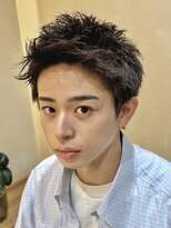 グッドタイムエフティフィフス 横浜西口(GoodTimes ft.fifth)&nbsp;横浜アップバングスパイキーショートビジネスヘアツーブロック◇