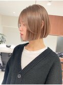 ハイライトバレイヤージュダブルカラーショートカット