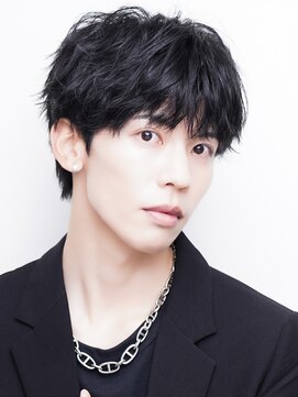 メンズショート 韓国風パーマ ニュアンスパーマ 20代 10代 束感