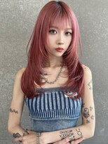 ロンドイディールバンダイ 新潟万代(Lond ideal) ハイレイヤー×ピンクグラデーション