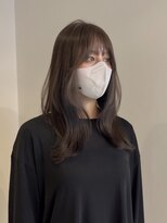 ベンジー 薬院大通店(benji)&nbsp;大人ミディアムレイヤー/グレージュカラー