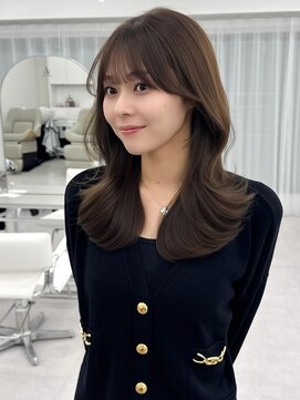 アマトウキョウスマートサロン(AMA TOKYO×Smart Salon) くびれレイヤー/顔まわりカット/レイヤーカット/小顔ヘア