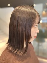 フロア(FLOOR)&nbsp;ミディアム/ボブ/ベージュカラー