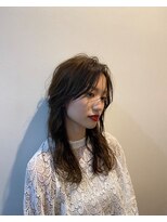 エトワール(Etoile HAIR SALON)&nbsp;オリーブ透明感カラーミディアムレイヤーカット