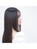 【自然なさらさらヘアに】 カット＋縮毛矯正