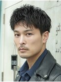 大人サーフカールルーズパーマアクティブショート