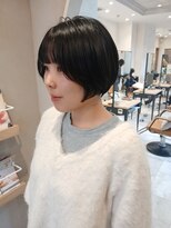 ラボヌールヘアーグレース 門前仲町店(La Bonheur hair grace)&nbsp;【grace三瓶】大人気コンパクトショート/ブラックカラー