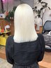 【赤堀指名限定】カット＋2ケアブリーチ＋ケアカラー￥34.650→￥27.000