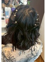 ジェネータ 新横浜店(GENETA) ねじりハーフツイン【新横浜/ヘアセット/着付け/ヘアメイク】