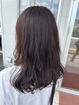 サラビューティーサイト 九大学研都市店(SARA Beauty Sight)&nbsp;【AIRI hair】艶ブラウン/デジタルパーマ/ゆるウェーブ