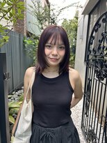 サン 白金台(SUN)&nbsp;顔周りレイヤーのミディアムヘア