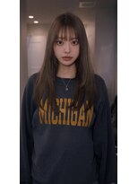 アビー(ABBEY4)&nbsp;レイヤーカットハッシュカット顔まわりレイヤーブランドカラー