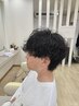【ビジネスシーンにもオススメ】メンズカット＋パーマ　￥8600