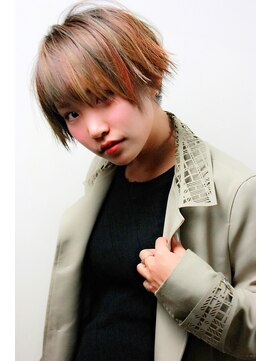 レンジシキチジョウジ (RENJISHI KICHIJOJI) マルチカラーベリーショート クールスタイル1