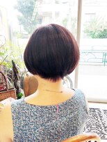 ベル(BELL)&nbsp;アヴェダカラーでツヤツヤショートボブ【BELL桜新町/用賀】