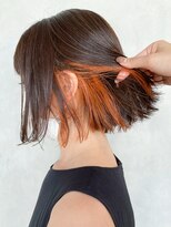 アルバム 銀座(ALBUM GINZA) インナーオレンジベージュ_セミウェットウェーブ_ba304311