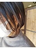 大人インナーカラー
