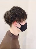 メンズ無造作ショート×30代カジュアル