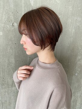 アールヘアーデザイン 藤が丘(r hair design) 藤が丘駐車場完備30代40代横顔美人ショートヘア