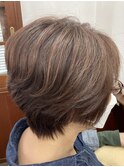 パーマショート/30代40代50代/倉敷