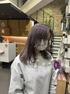 ゼスト 吉祥寺店(ZEST) 【石橋水月】イメチェン！春カラー◎ラベンダーベージュ