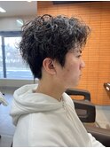 メンズパーマデザイン