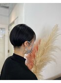 レディースの刈り上げショート