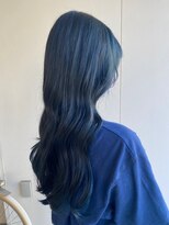 カシェ リタ ヘアー(CACHE'&RITA HAIR) 顔まわりレイヤー◯ネイビーブラック◯ブルーブラック◯ロング