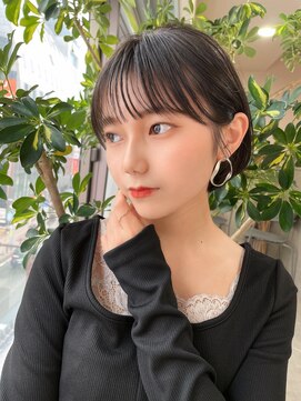 フラッグ ヘアー 天神西通り店(Flag HAIR) コンパクトボブ