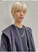 10代20代★大人かわいいダブルカラーブリーチミルクティーカラー