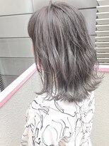 【ブリーチデザインカラー】ハイライト/THORWグレージュ