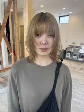 ビーヒアナウ 野々市市役所前店(BE HERE NOW N゜04) layer cut